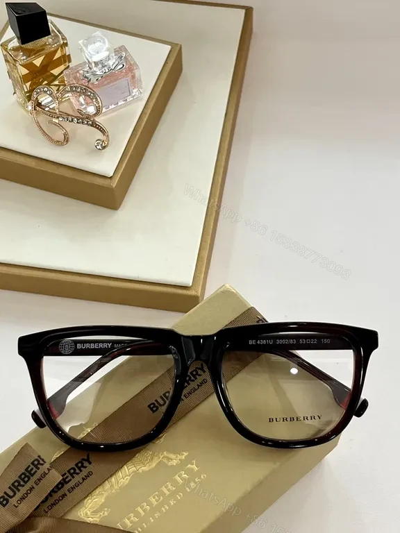 View 5 of Burberry Square Tortoiseshell Acetate Eyewear Frames