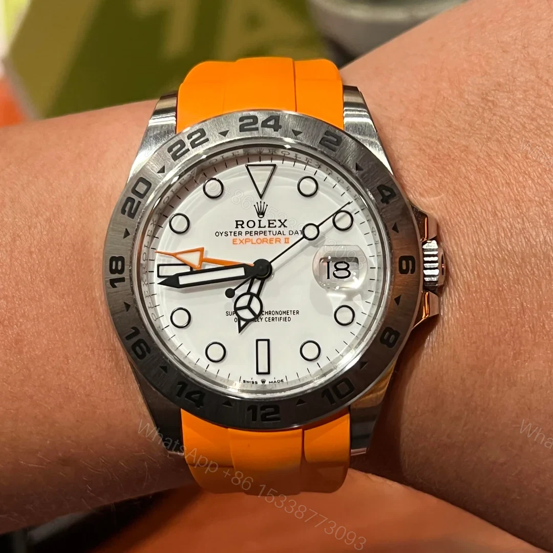 View 3 of Rolex Explorer II 226570 42mm Super Clone Clean White Dial