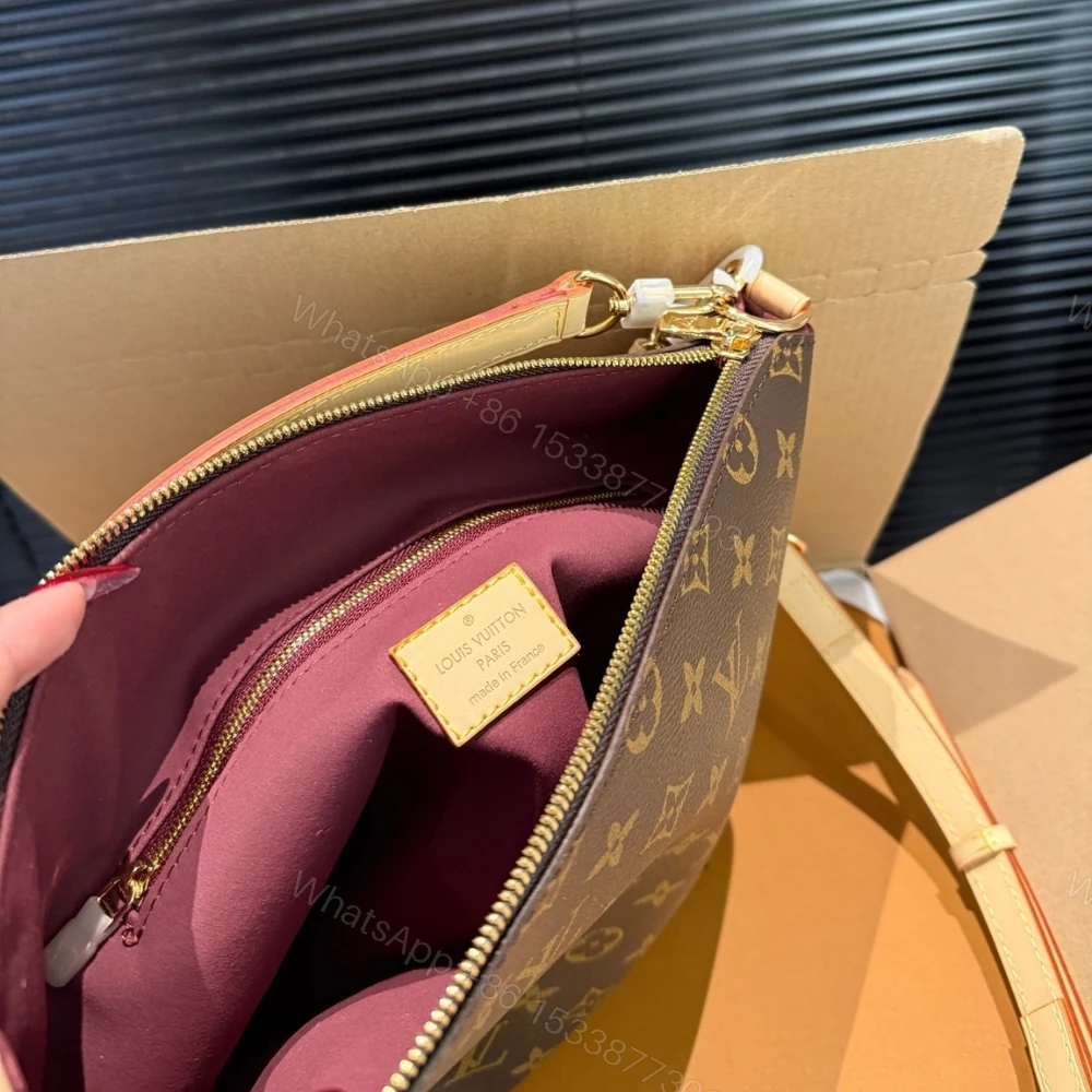 View 7 of Louis Vuitton Multipass Bag Monogram Brown 27Cm M27825
