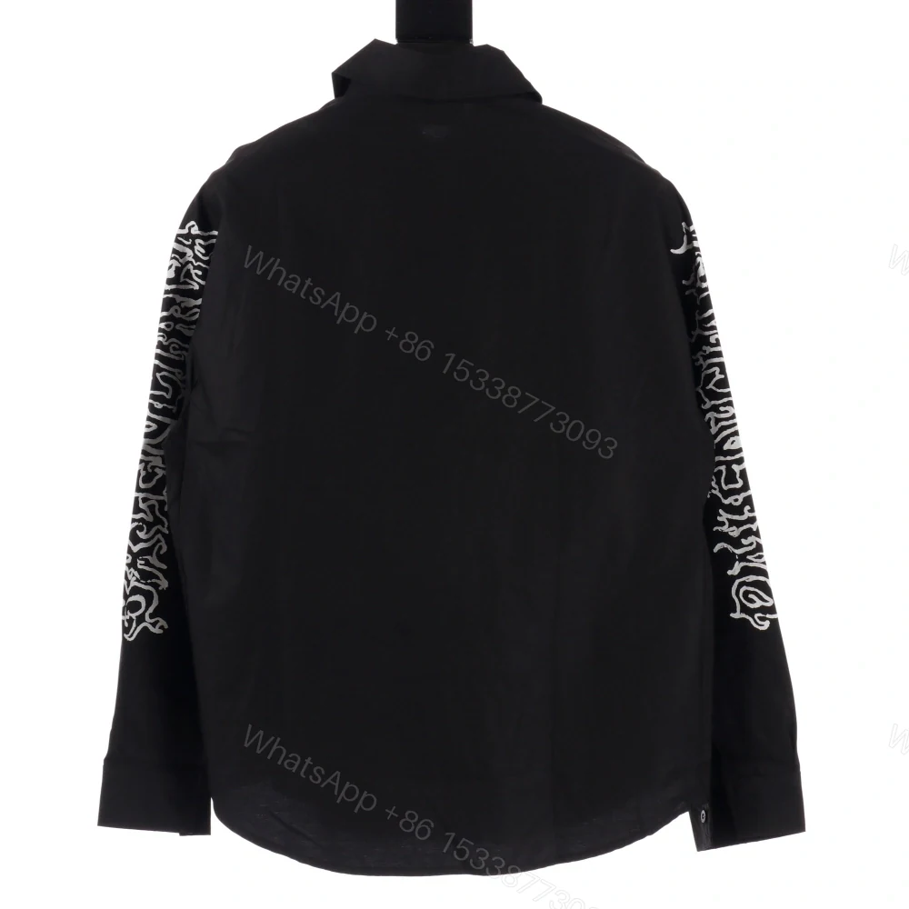 View 2 of 高仿Balenciaga*SS24NewYear系列773374長袖襯衫黑色