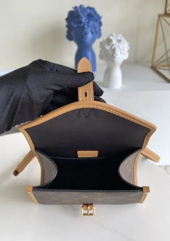 View 7 of Chic Monogram Satchel â€” Bronzed Trim, All-Day Style