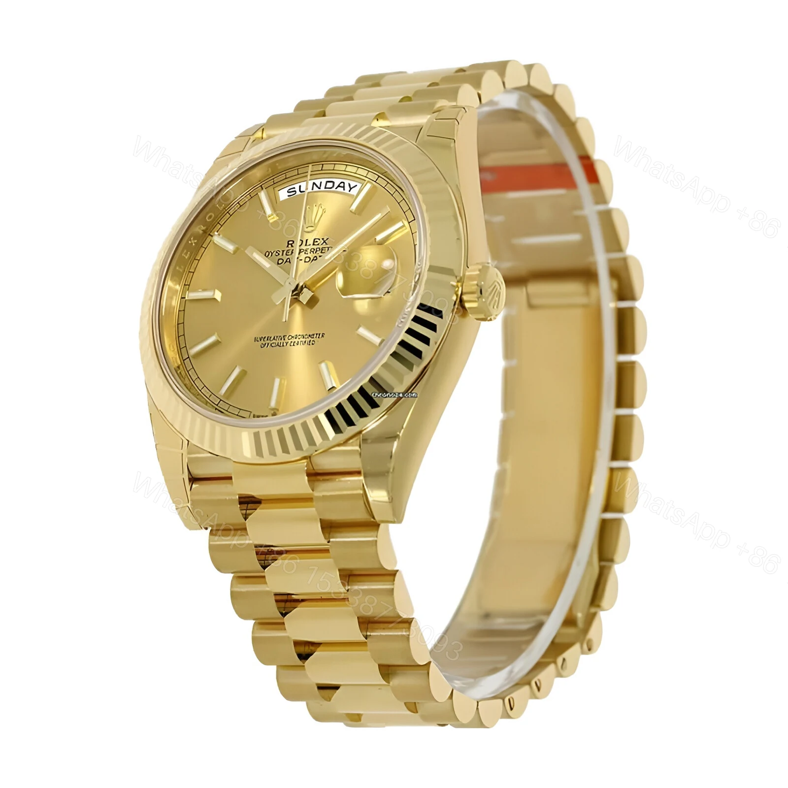 View 2 of Rolex Yellow Gold Replica