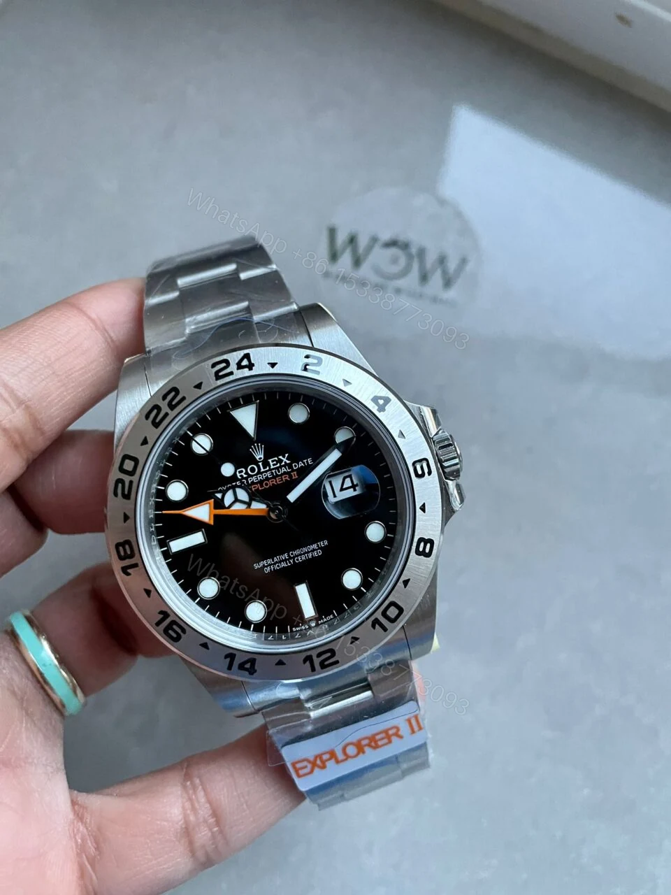 JVSF Factory 1:1 Rolex Explorer II 42mm 226570 904L SS Best Edition Black Dial VR3285 — view 1