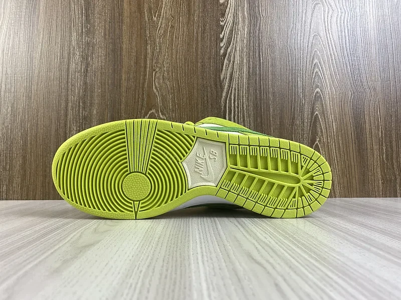 View 6 of Neon Lime Nike-Style Low Sneakers: Bold Comfort
