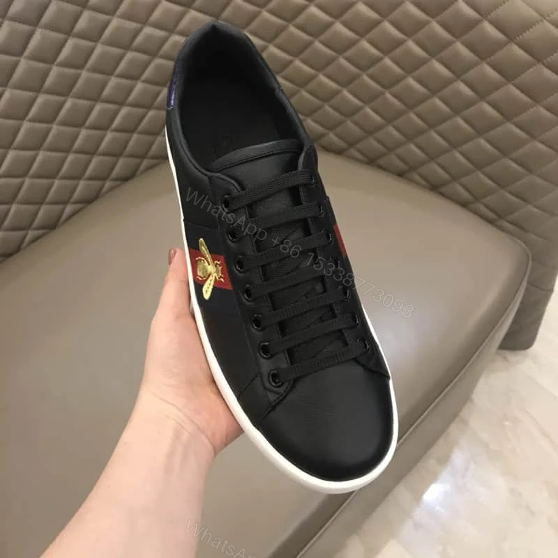 View 7 of GUCCI ACE EMBROIDERED BEE SNEAKER – GC37
