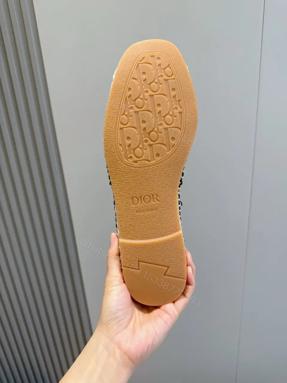 View 8 of Monogram Jacquard Espadrille Slip-Ons: Subtle Luxe Comfort