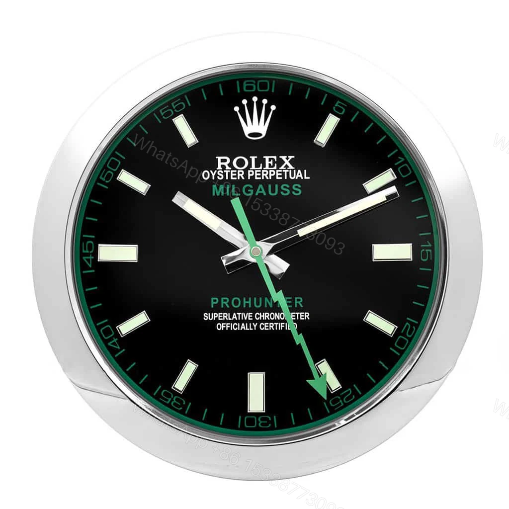 View 2 of ROLEX WALL CLOCK – MILGAUSS BLACK