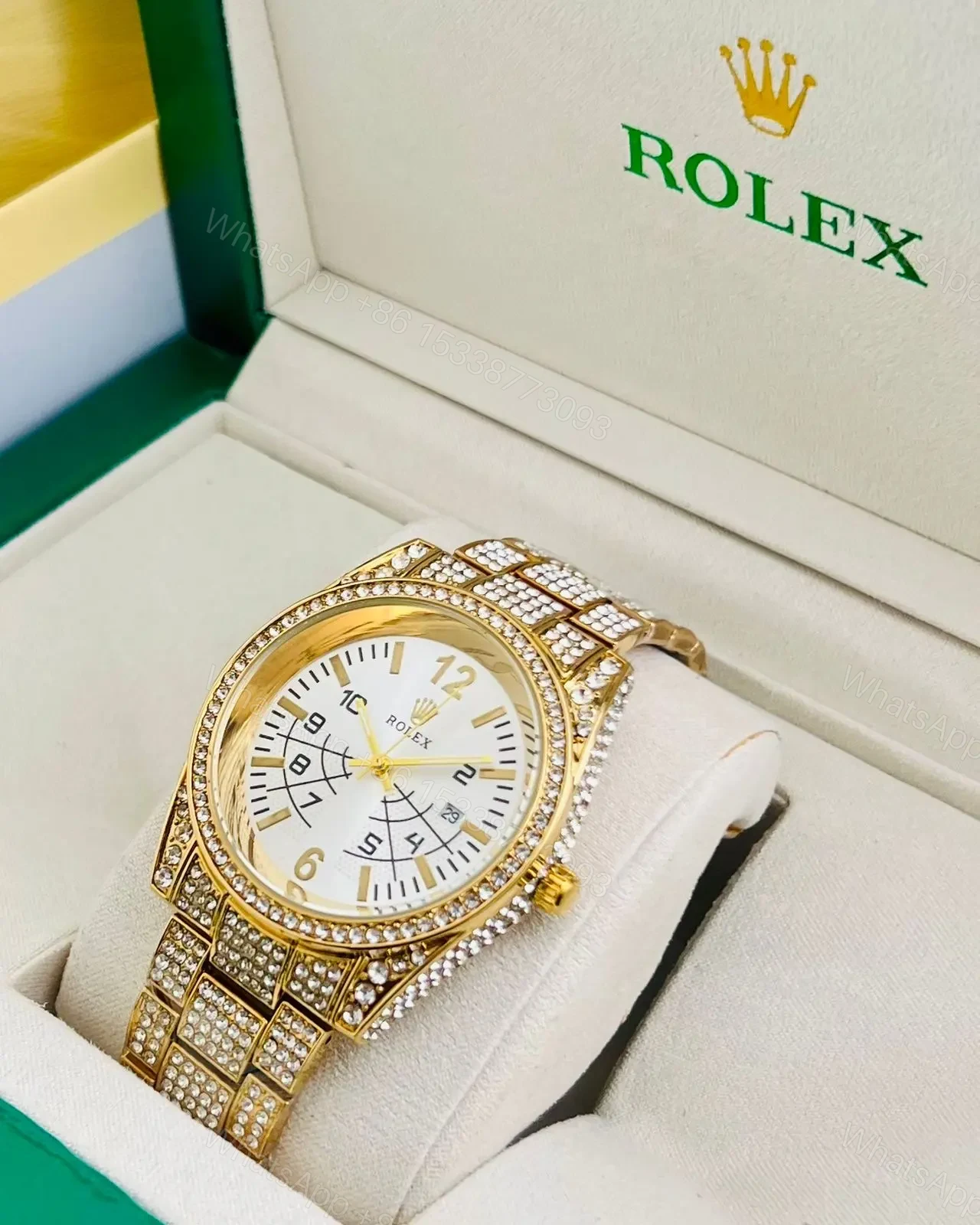 View 2 of Rolex Men Diamond Watch