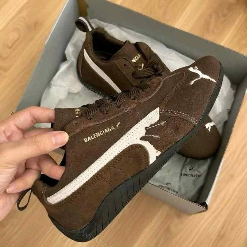 View 3 of First Copy Balenciaga X Puma Speedcat Brown