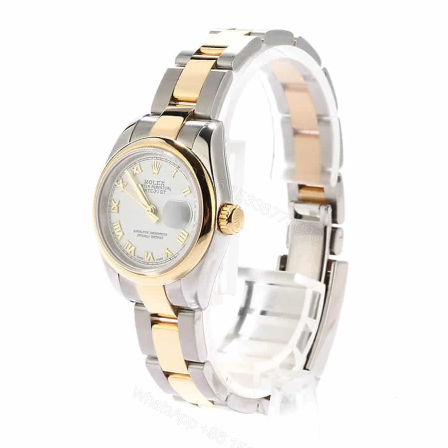 View 2 of Rolex Lady-Datejust 26 Super Clone : Steel White Dial Fluted Bezel Jubilee