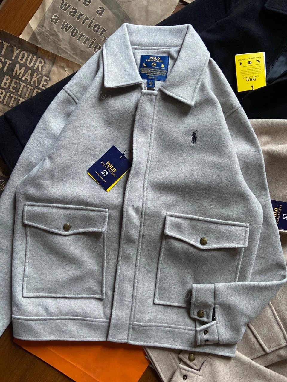 View 5 of First Copy Ralph Lauren Imported Tweed Jacket for Men