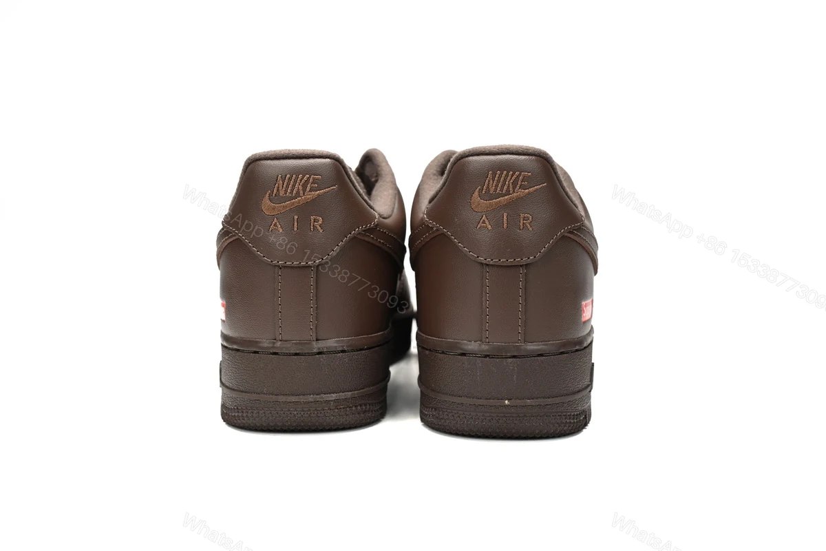 View 3 of Supreme x Air Force 1 Low Baroque Brown CU9225-200