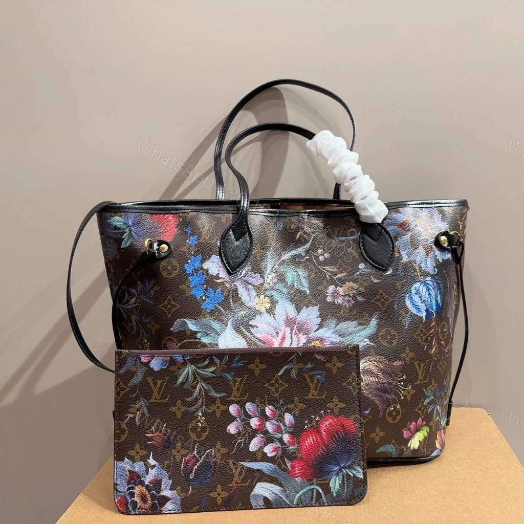 View 2 of Louis Vuitton Neverfull MM Tote Bag Monogram Canvas Ebene 31cm M28918