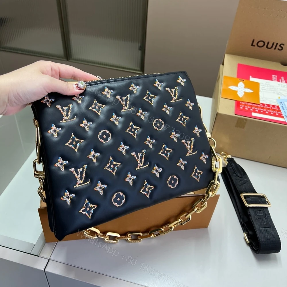 View 2 of Louis Vuitton Coussin PM Black Gold 26Cm M12448
