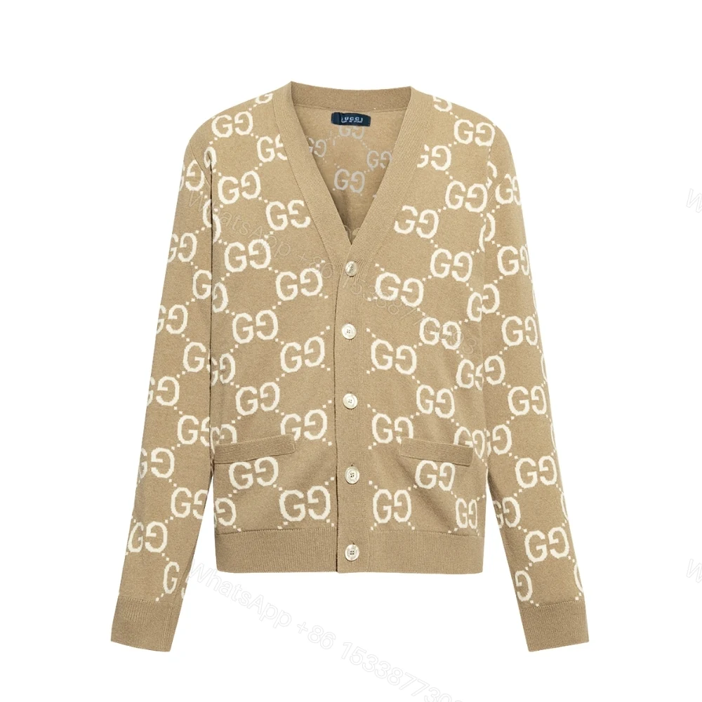 Gucci Wool Cardigan Beige — view 1