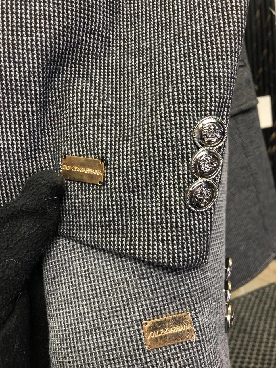 View 6 of FIRST COPY DOLCE & GABBANA IMPORTED TWEED FABRIC BLAZERS