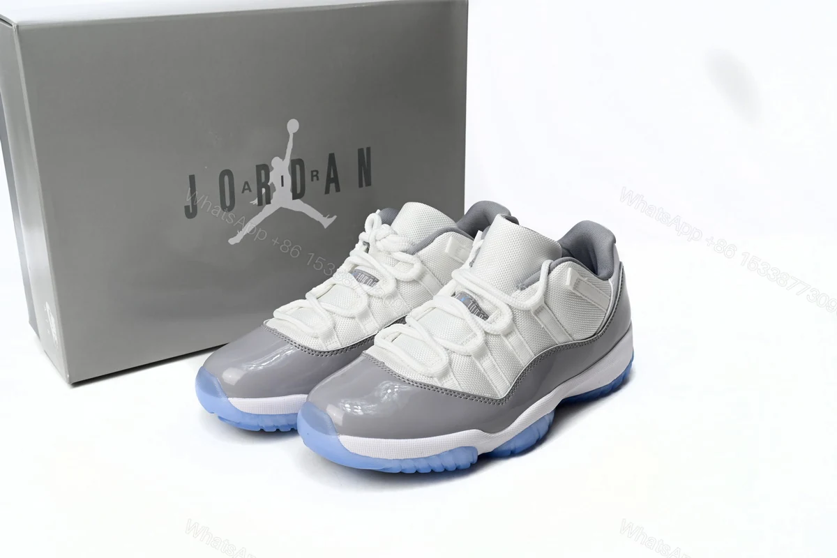 Air Jordan 11 Retro Low “Cement Grey” 2.0 AV2187-140 — view 2