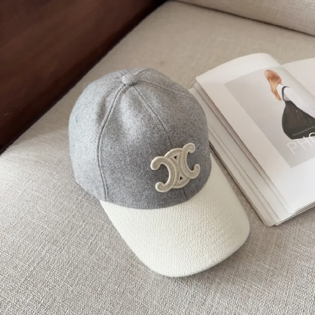 View 6 of Refined Two-Tone Cap: Texture, Comfort, Everyday Style