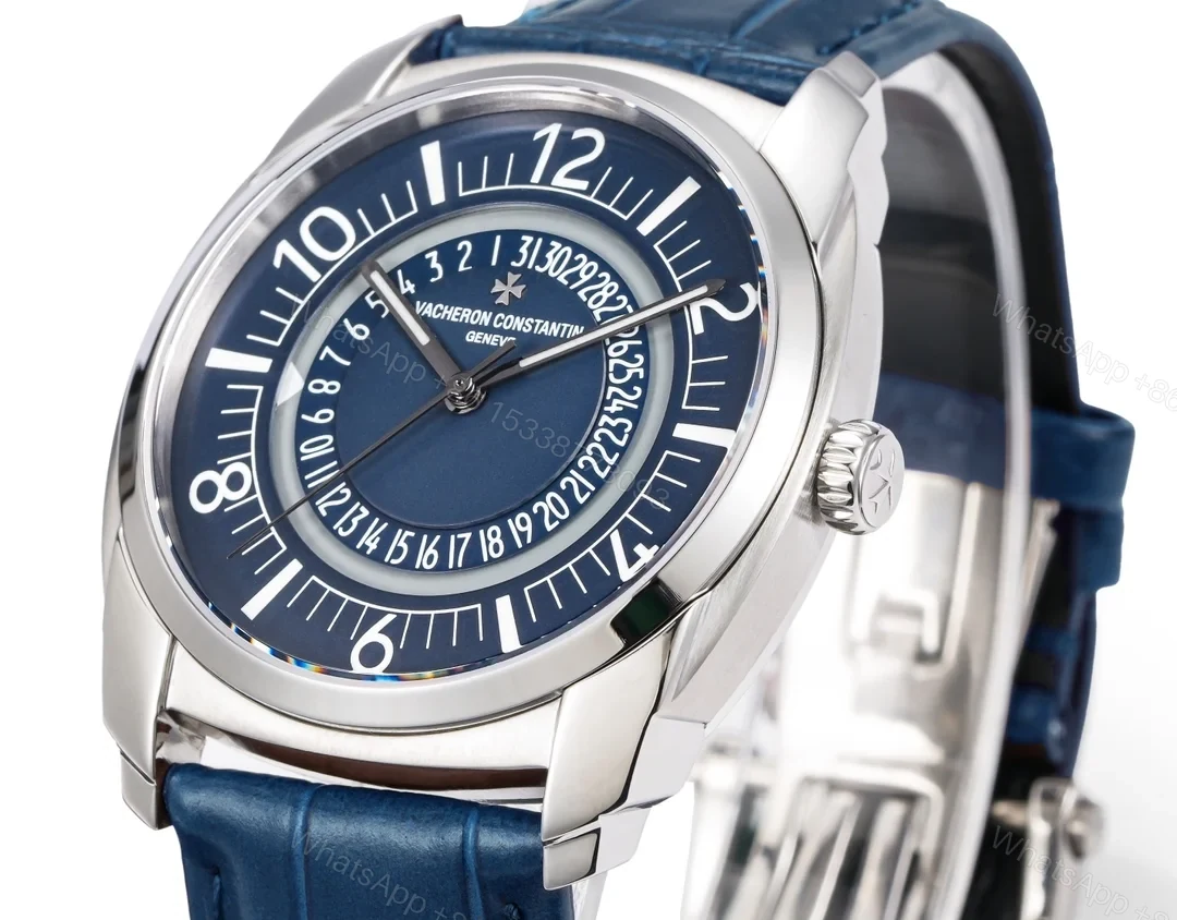 View 5 of Vacheron Constantin Quai de l’Ile Self-Winding Stainless Steel / Blue Dial 4500S/000A-B364