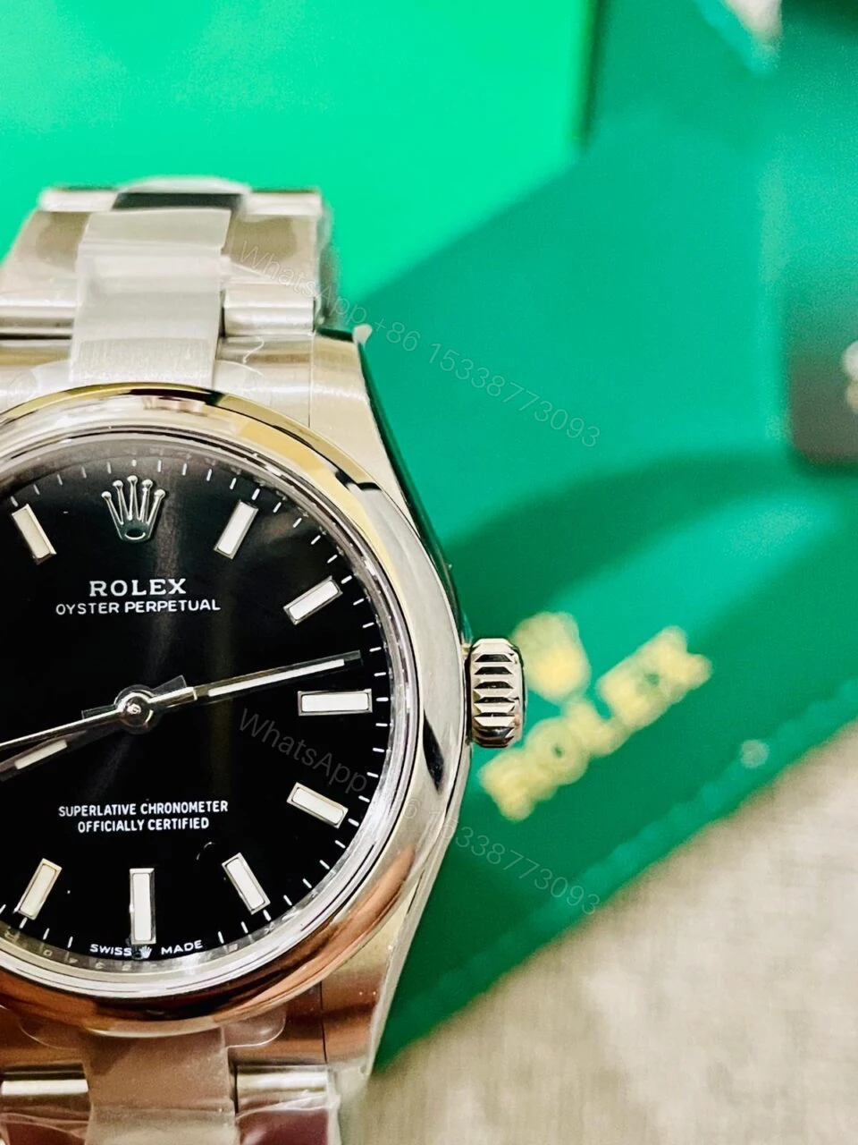 View 3 of EWF Factory 1:1 Rolex Oyster Perpetual 31mm 277200 Best Edition BLACK Dial