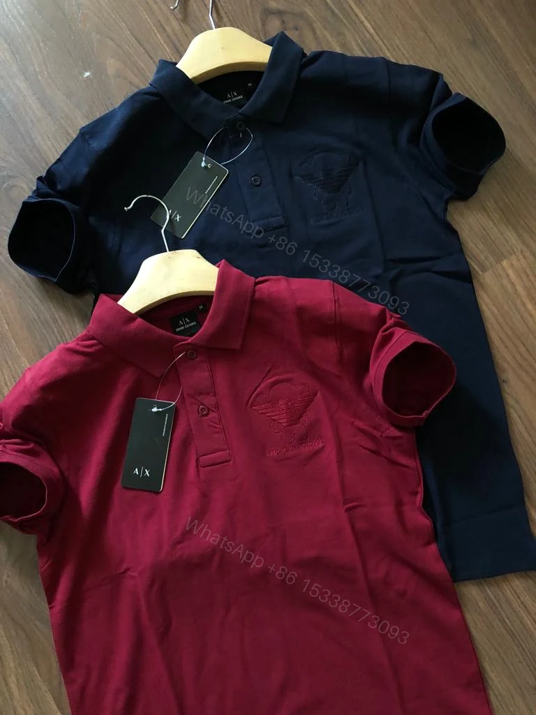 View 7 of FIRST COPY ARMANI IMPORTED COTTON POLO SUMMER T-SHIRT