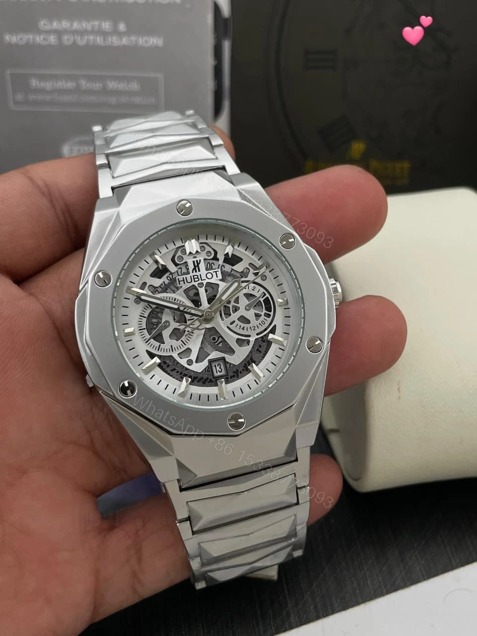 View 4 of FIRST COPY HUBLOT MEN’S WATCH 7A QUALITY ORIGINAL MODEL INSPIRED