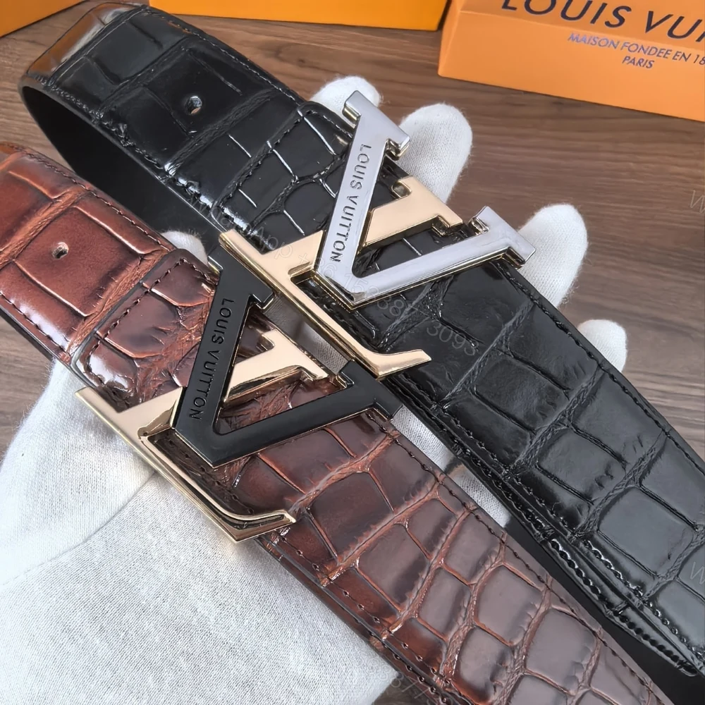 View 2 of LOUIS VUITTON LV INITIALES REVERSIBLE BELT BLACK 38MM