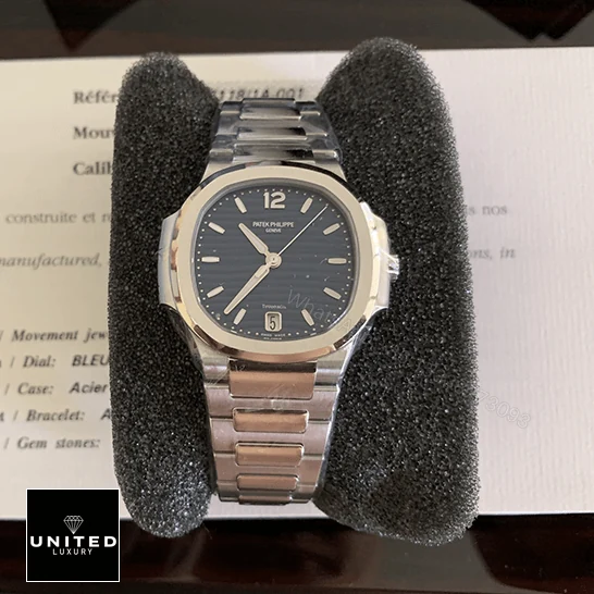 View 13 of Patek Philippe Nautilus Ladies Blue Replica