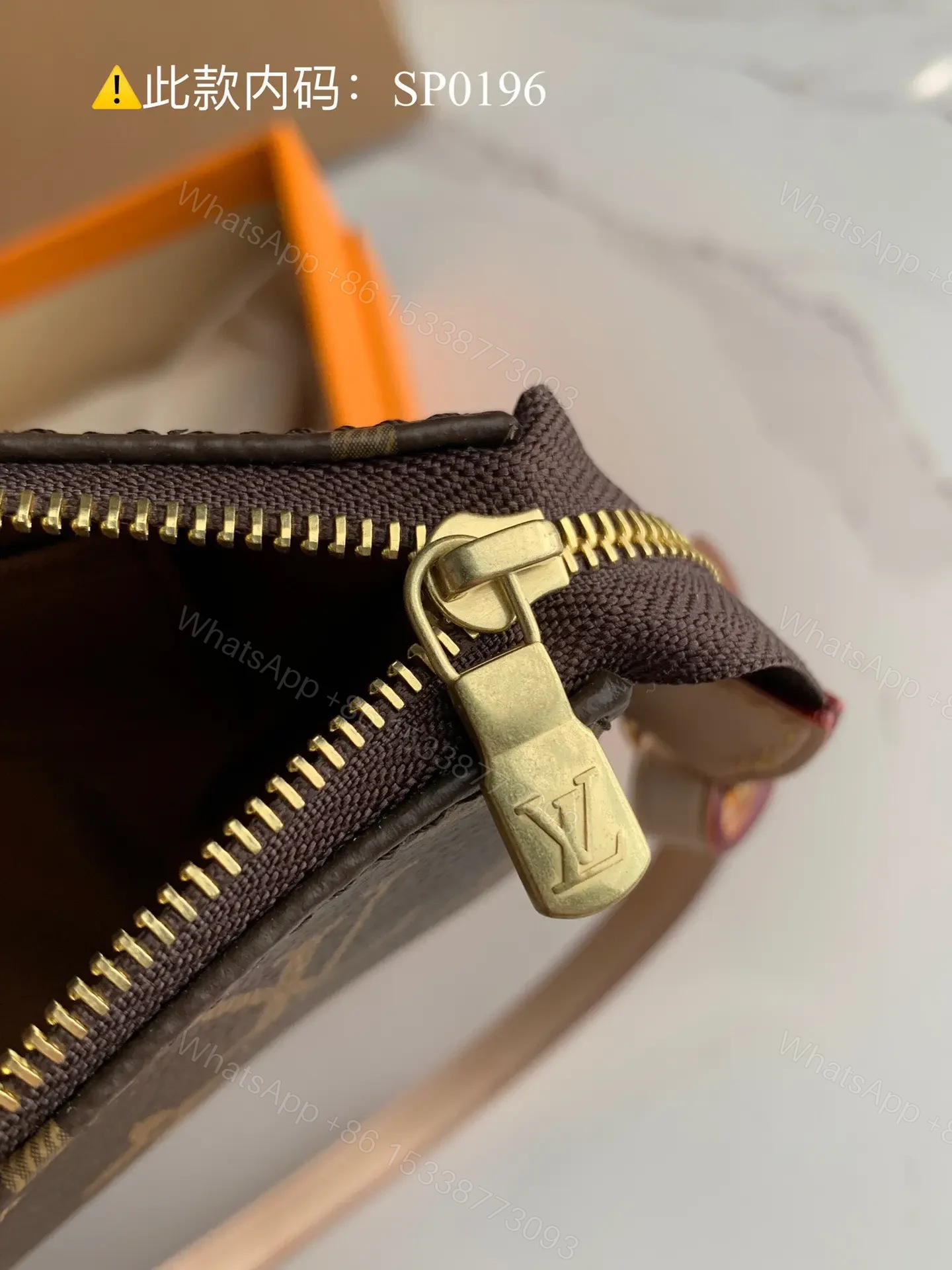 View 8 of Louis Vuitton LV Pochette Monogram Woman’s Handbags 23.5×13.5cm