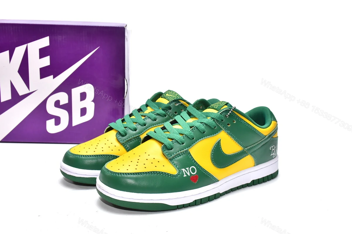 (OG)Supreme x Nike SB Dunk Low Brazil DO7412-983 — view 2