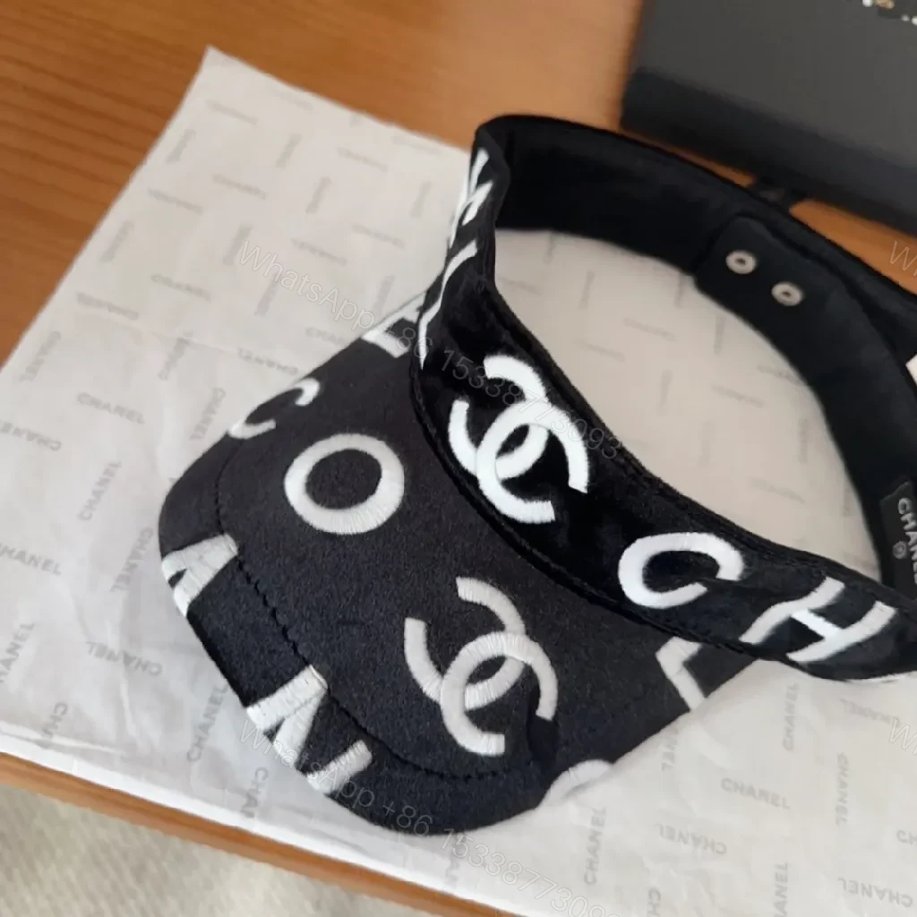 View 9 of Bold Logo Visor: Luxe Graphic Sport Visor