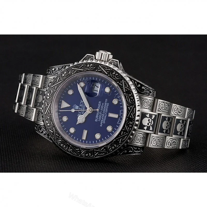 View 5 of Superclone Rolex Submariner Blue Dial 1454091
