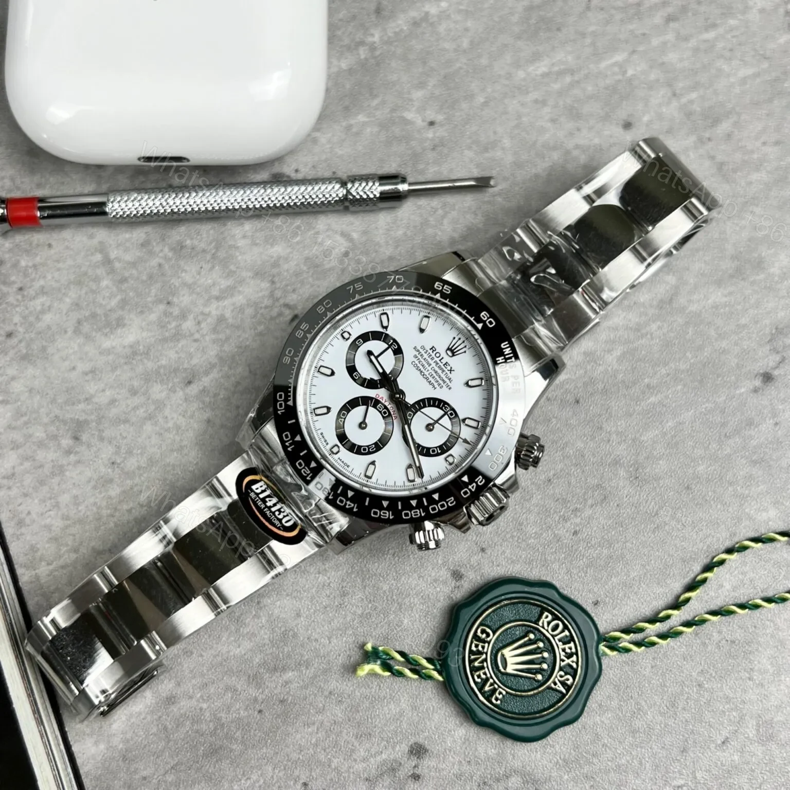 View 2 of Rolex Daytona “Panda” White Dial 116500LN