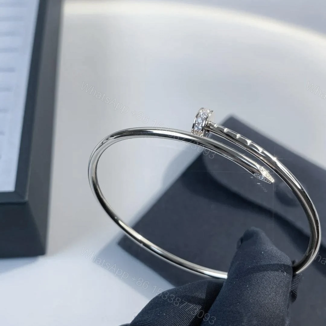 View 2 of Cartier Juste Un Clou Bracelet, Small Model, Diamonds
