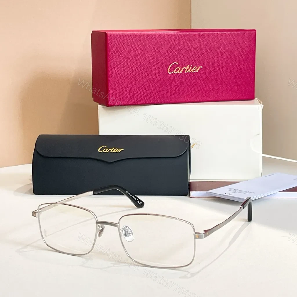 Metal Frame Glasses Case Set: Sleek, Durable Luxury Eyewear Accessory — view 1