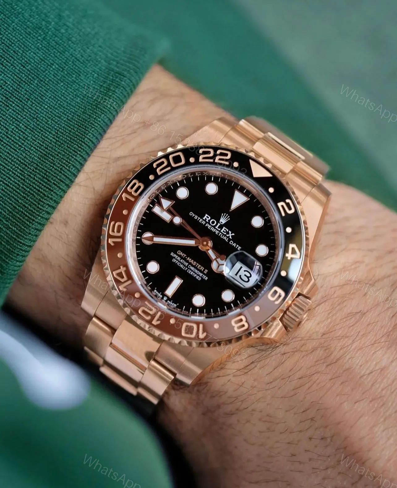 View 2 of Rolex GMT II Beetroot For Men 7AA Watch
