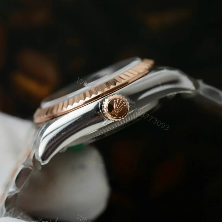 View 5 of Lady-DateJust 28mm Super Clone Chocolate Dial Jubilee Bracelet