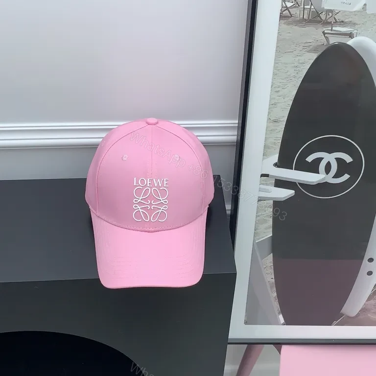 View 6 of Pink Luxe Logo Cap - Premium Cotton, Signature Embossed Logo