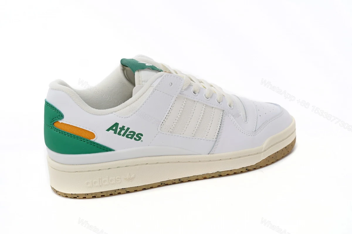 View 5 of Atmos x adidas Forum Low White Gree HQ6996