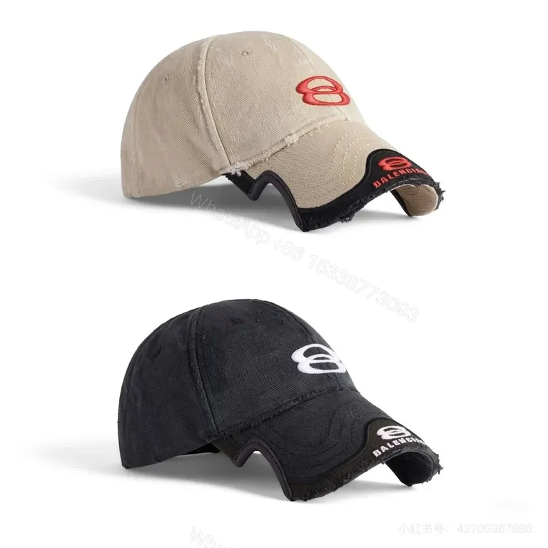View 8 of Balenciaga-Inspired Cap: Signature Logo, Everyday Luxury Cap