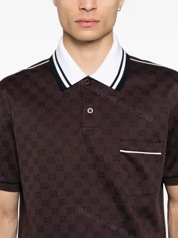 View 6 of Gucci Half Sleeve Polo Tees First Copy | Imported AAA+ Exclusive Replica
