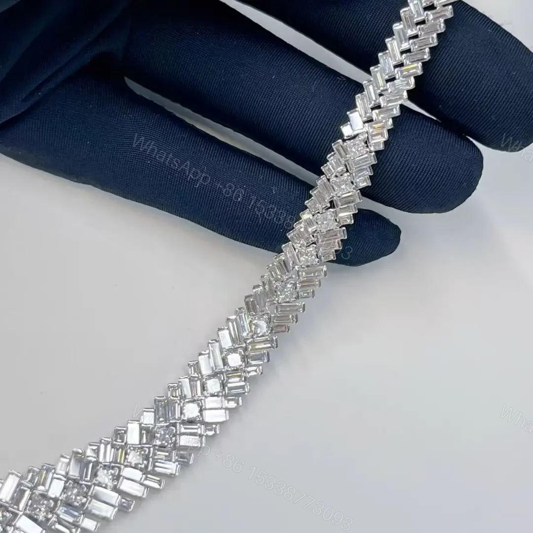 View 3 of 18K White Gold Reflection de Cartier Necklace Diamonds H7000260