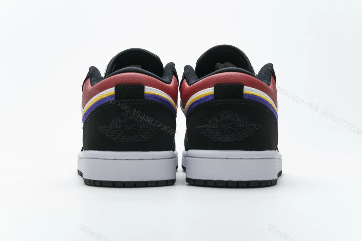 View 5 of Air Jordan 1 Low Lakers Top 3 CJ9216-051