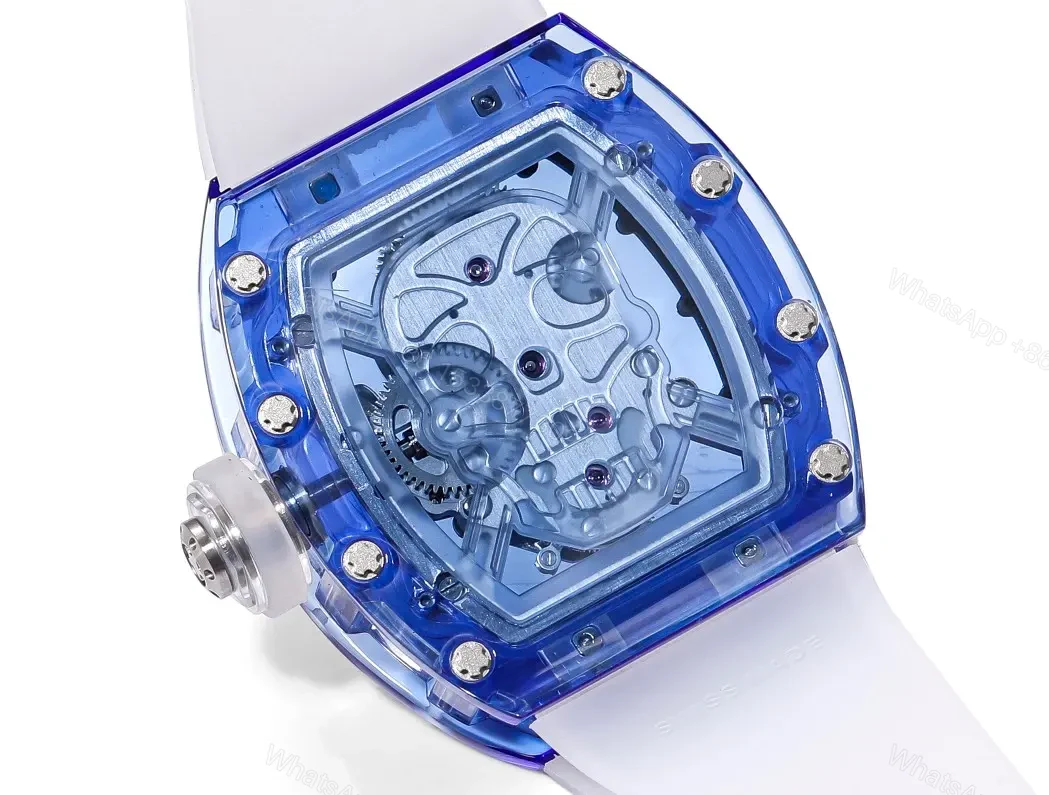 View 8 of BBR Factory MS Factory Blue Skull Tourbillon Watch