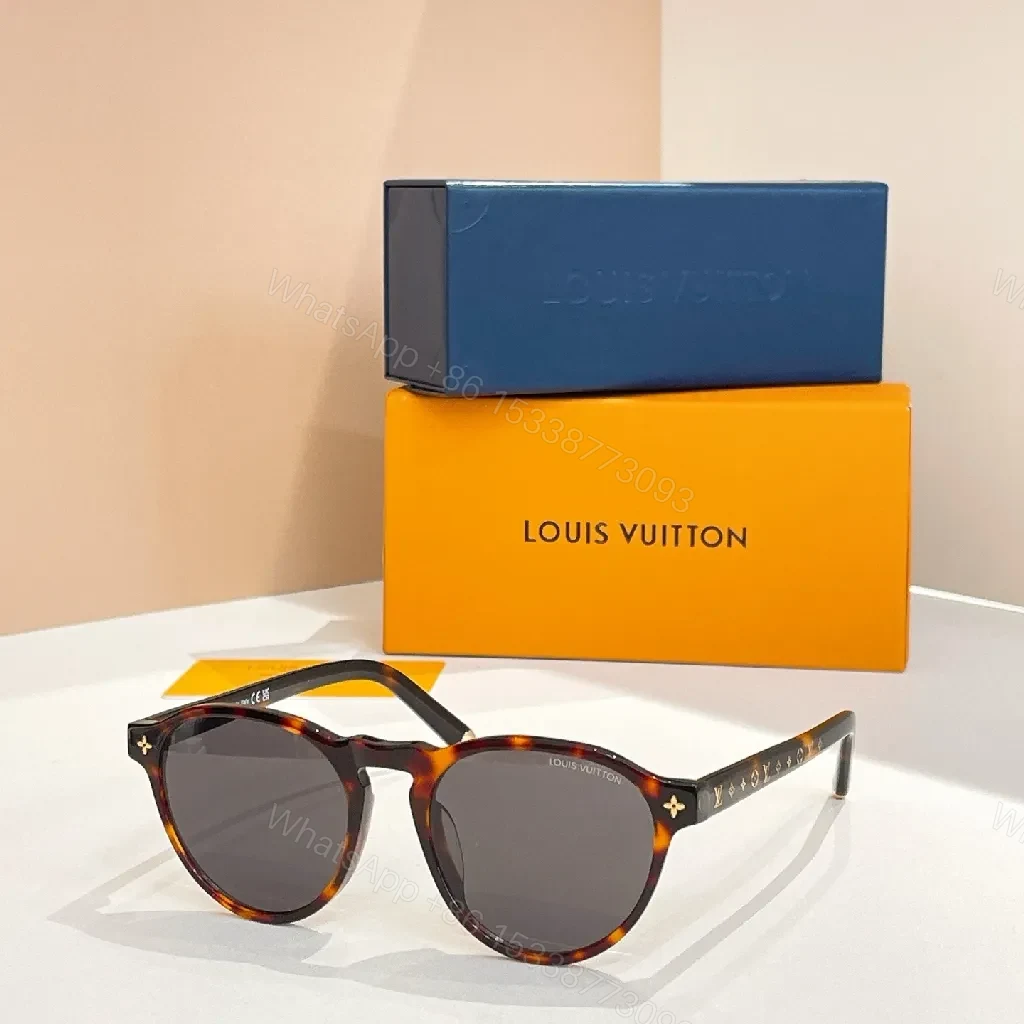 View 8 of Round-Sun Sunglasses: Acetate, Polarized, Luxury-Inspired Design