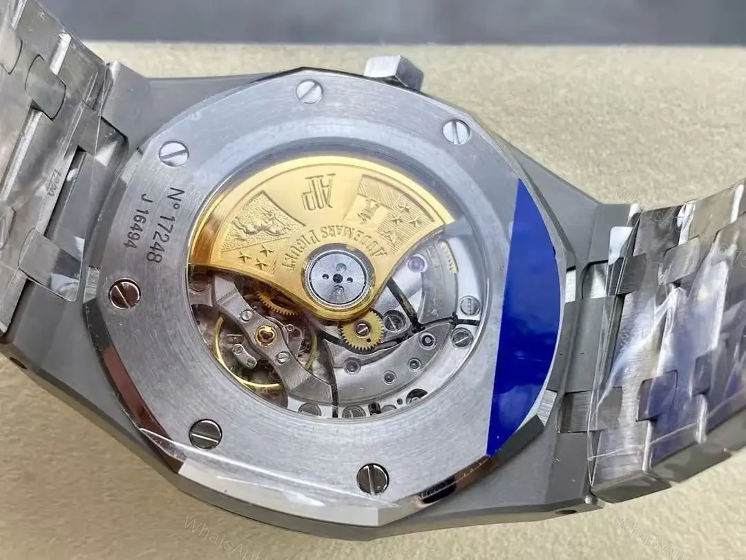 View 8 of Swiss Clone Replica AP ROYAL OAK Silver Black Dial