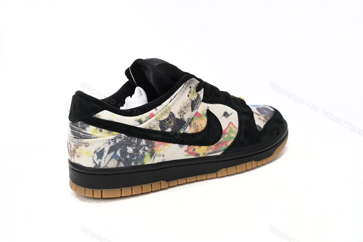 View 3 of Supreme × Nike Dunk Low “Rammellzee” FD8778-001