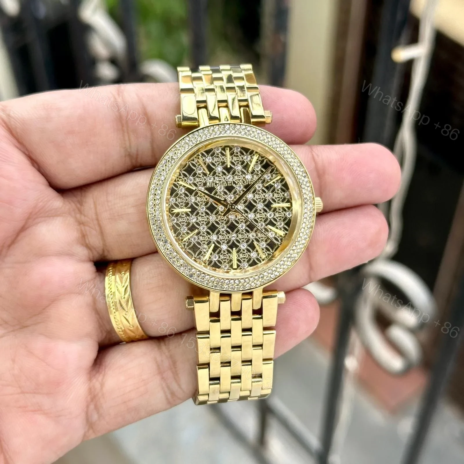 Michael Kors MK-3398 Gold — view 1