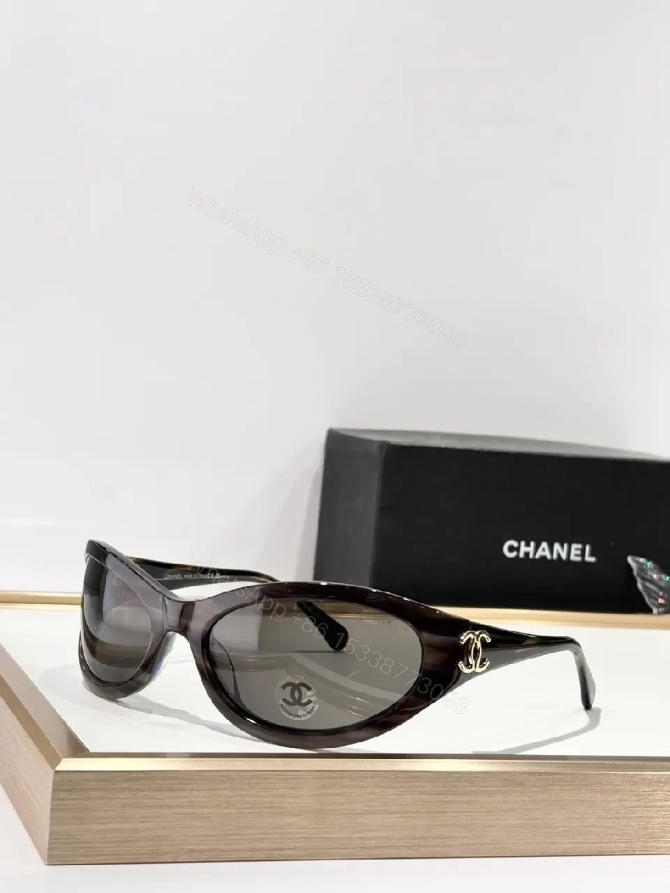 View 7 of Black Acetate Sunglasses – Luxe Comfort, Iconic Silhouette, Polarized UV400