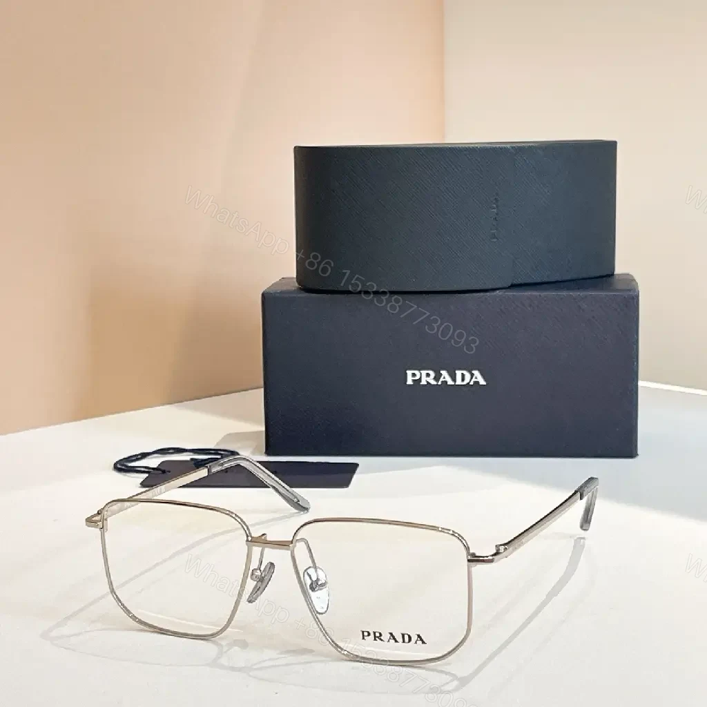 View 2 of Elegant Rimless Rose Gold Frames - Modern Geometric Luxury Eyewear